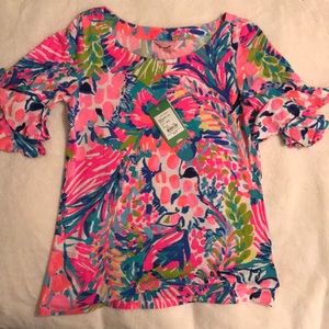 Lilly Pulitzer Tops - NWT Lilly Pulitzer lula top Lilly Pulitzer Tops - NWT Lilly Pulitzer lula top